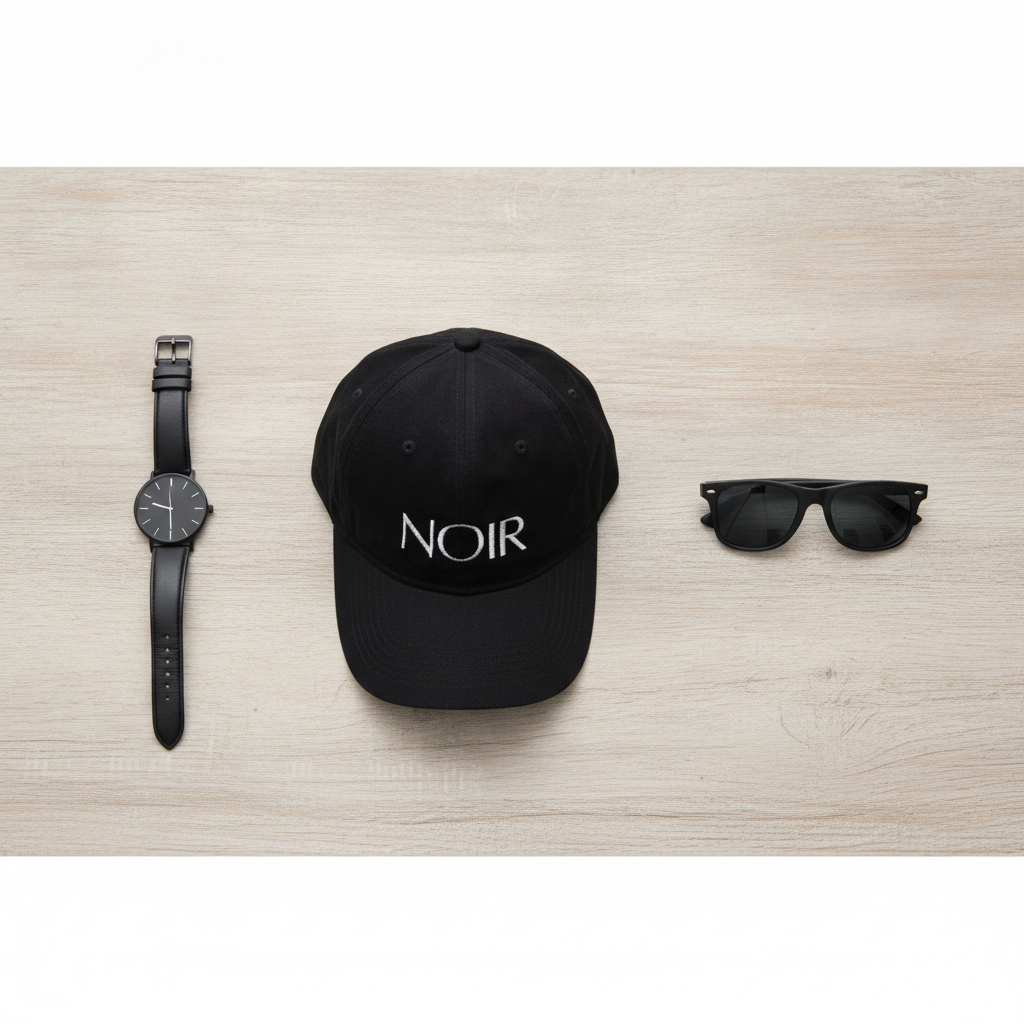Noir Dad Cap